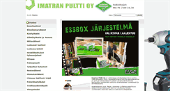 Desktop Screenshot of imatranpultti.fi